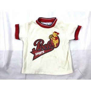 Vintage Disney Kids Winnie the Pooh Sport Toddler Shirt Size 3t